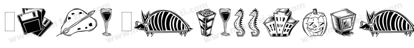 Type Embellishments One LET字体转换